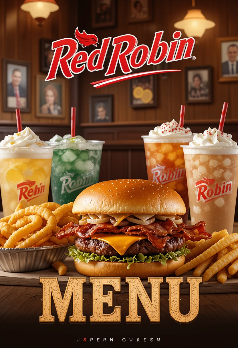 red robin menu